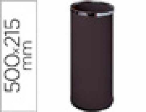 Porta guarda-chuvas sie metalico com aros cromados com forma redeonda 500 x 215 mm preto , Sie , 23314 , 